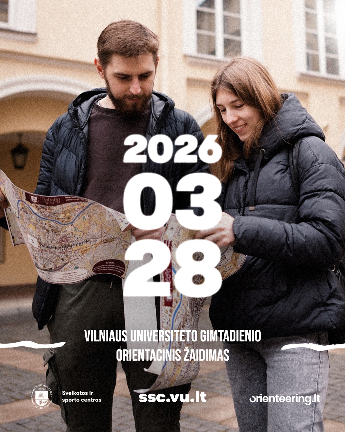 VU gimtadienio orientacinis žaidimas