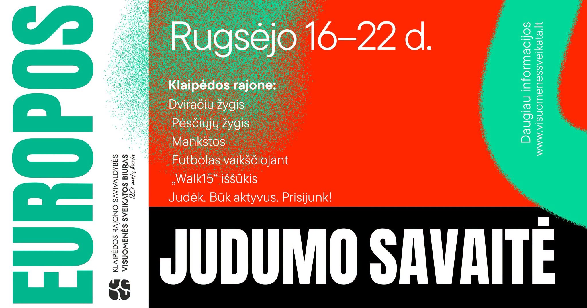 Europos judumo savaitė 2026