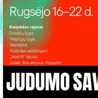 Europos judumo savaitė 2026
